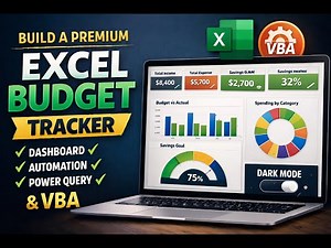 How to Build a Sellable Excel Budget Template (Etsy-Ready, Automated & Dynamic)