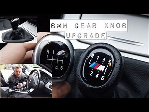 How to replace the gear knob of a BMW