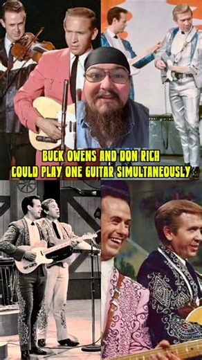 @dillanholliday on Instagram: "Buck Owens and Don Rich were a powerhouse in the music industry! The two are largely credited with the success of the Bakersfield sound. One of their coolest tricks they could play the same guitar simultaneously together. #buckowens #donrich #countrymusicexplained #countrymusic #bakersfieldsound"