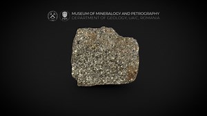 Andesite (igneous rock), Romania - 3D model by Museum of Mineralogy and Petrography, UAIC (@MineralogyPetrographyMuseum)