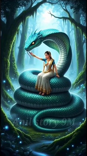 "Goodness returns as a serpent! #NaginStory #Suhagan"