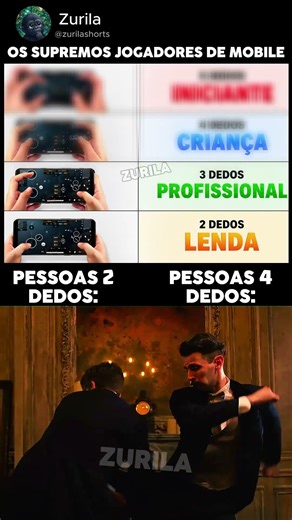OS SUPREMOS JOGADORES DE MOBILE #memes #viral #ytshorts