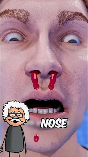 Don't Do This If Your Nose Starts Bleeding 😯 #facts #shorts