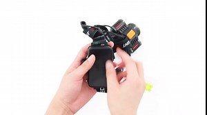 LED Headlamp Rechargeable Flashlight, 6000 High Lumens Bright Head Lamp for Adluts USB Head Light Adjustable Head Torch Waterproof Camping Headlamps for Outdoors Running Cycling Fishing Hiking