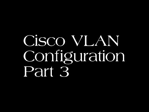 Cisco VLAN Routing - Cisco VLAN Configuration Step By Step Part 3 - Router On A Stick