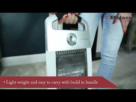Belaco Halogen Electric Heater 1200W - ‎BHH26
