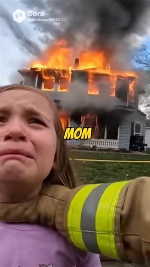Real Fire Rescue POV 😢 Firefighter Runs Into Burning House To Save Unconscious Woman