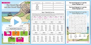 Year 1 Term 3A Week 3 Spelling Pack