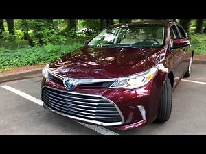 Best Detailed Walkaround 2018 Toyota Avalon Hybrid 4 Door Limited