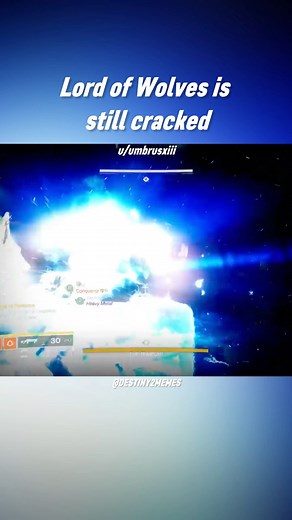 30K views · 257 reactions | Lord of Wolves is still cracked. 30% damage decrease hasn’t done anything tbh | Destiny 2 Memes | Facebook