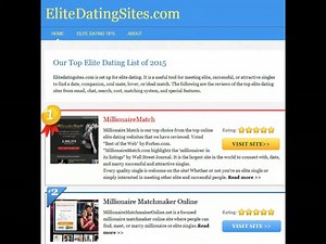 Elite Dating Sites
