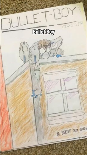 Reacting to My OLD SUPERHERO Comic I Made! 🫣 #comics #superherocomic