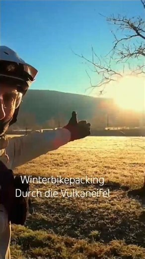 In zwei Tagen mit dem Rad durch die frostig schöne Vulkaneifel