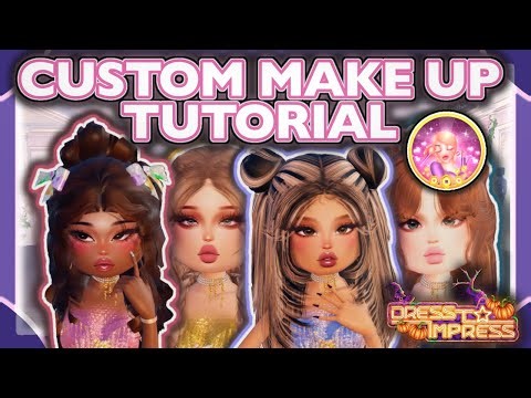 CUSTOM MAKE UP TUTORIAL (For all skin tones and easy to follow!)...