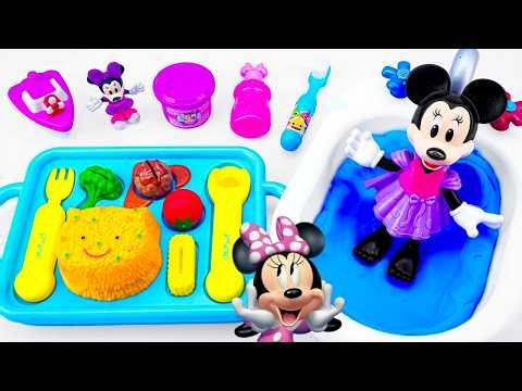 Minnie 2026 Unboxing Minnie Mouse Bath Toys Collection, Kitchen Cooking Set Review Compilation ASMR