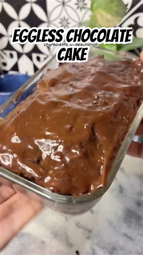 Moist Eggless chocolate cake | Moist chocolate cake #food #viral #cooking #recipe #foodie #shorts