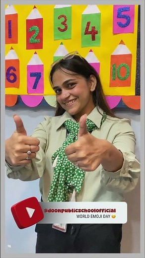 100 Expressions, One Heart ❤️ | World Emoji Day Celebration at Doon Public School