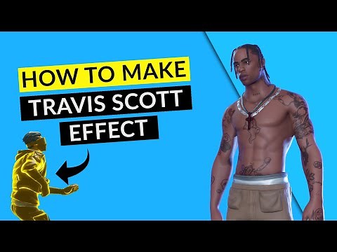 How to make the Travis Scott Effect in Fortnite Creative (Color Changing)