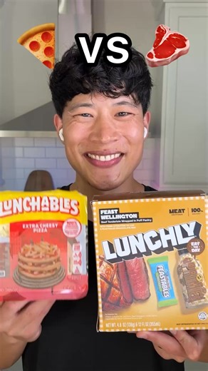 1.8K views · 17 reactions | LUNCHABLES vs LUNCHLY. Which one you choosing?? | Hungry FAM Shares | Facebook