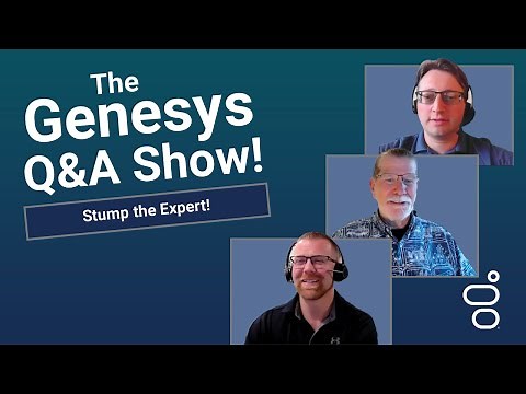 Questions Impossible | Genesys Cloud Q&A Show