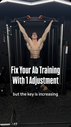 Ben Morsia on Instagram: "Stop increasing reps, start increasing resistance. An extremely common mistake I see when it comes to ab training, is people increasing their reps endlessly, but never increasing the resistance. Stop wasting your time doing a million reps of sit-ups, and instead add a plate or dumbbell, make the exercise more challenging, and you’re going to see more results. You’d never train any other muscle like this, yet I see it all the time with ab training - next time you’re doin