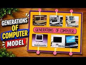 Generations of Computer Model | Easy School Project | Computer project | Exhibition model for school