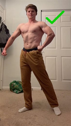 How to improve your men’s physique front pose 🏆🩳