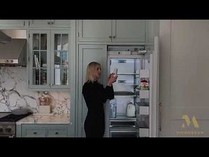 How to change the water filter in the Monogram Column Refrigerator