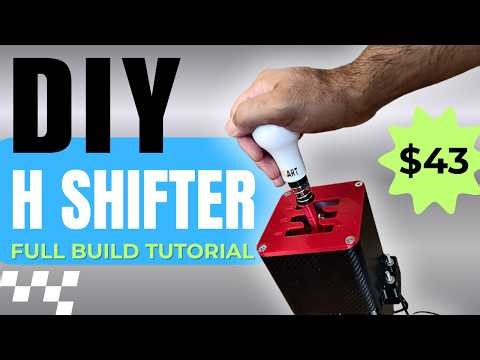 Print and Build your DIY H Shifter for Sim Racing