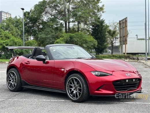Recon 2021 Mazda Roadster MX5 1.5 S Special Package (MT) Odula GT Wing/RK Design Exhaust/ESQ Carbon Skirt/ENKEI Wheels/BLITZ Intake/R Magic Parts/Header - Carlist.my