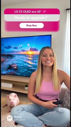 LG - 65" Class C5 Series OLED evo AI 4K UHD Smart webOS TV (2025) Model: OLED65C5PUA SKU: 6621824