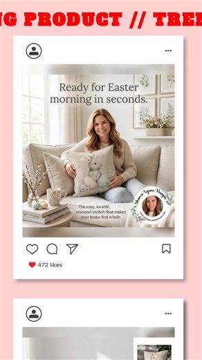 Hop into spring vibes! 🐰💖 This is your reminder that Easter décor has never looked this cute! Elevate your festive aesthetic with our Pastel Easter Bunny Faux Suede Square Pillowcase 🌷✨ Pristine pastel colors and cozy faux suede make it the perfect addition to your home. Imagine snuggling up with this soft, charming pillow as you celebrate with family and friends. It's all about comfort and style during this joyous season! 🏡🌼 Don't wait—transform your space today for just $24.48! 🛒💐 Add i