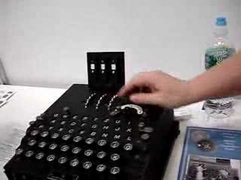 NSA Instructing How to Use an Enigma
