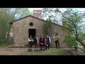 El Canfin in "La domenica andando alla messa" [Video di FONOLADISCHI - Youtube] | Musica Popolare Italiana