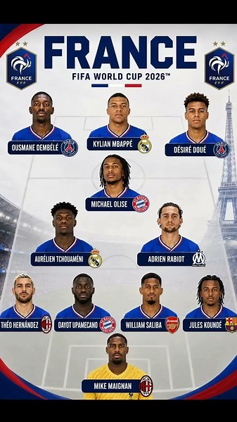 🇫🇷 This Is FRANCE Starting 11 To Win The World Cup 🇫🇷 🏆🔥