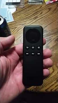 Fire stick remote won't work.