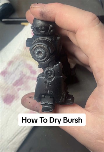 How to Dry Brush for Warhammer 40K Models