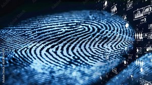 High-resolution fingerprint scanning with digital enhancements
