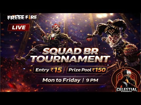 🔴 LIVE | FF MAX SQUAD BR PAID SCRIMS | PRO TEAMS ONLY