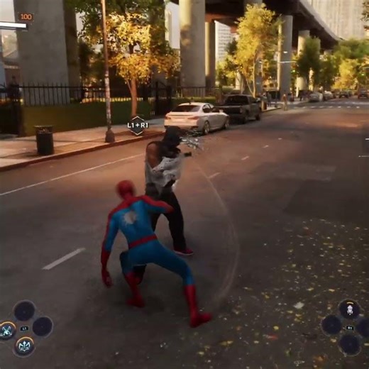 Spider-Man 2 PS5 Criminal Fight #SpiderMan2 #PS5Gameplay #SpiderMan #GamingShorts #4KGameplay #Short
