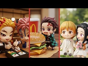 鬼滅の刃 かわいいショート動画の詰め合わせ【AIアニメ】
