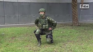 Taiwan military unveils exoskeleton suit for soldiers