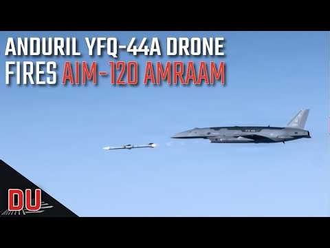 Why Anduril YFQ-44A firing AIM-120 is a key moment for US Air force ?