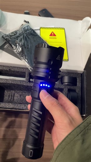 Multi-Functional Flashlight for Camping and Outdoor Use