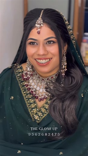 SAIRATHAHIR | MAKEUPARTIST on Instagram: "Transforming dreams into glowing reality💚 Bride SAHALA"