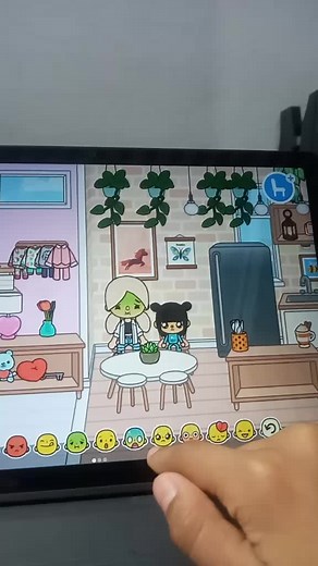 Interactive Cartoon Game on Tablet
