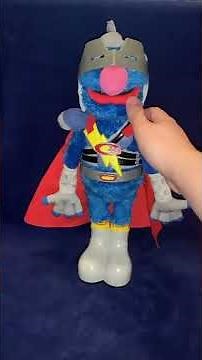 Super Grover Sesame Street Talking Interactive Plush Stuffed Animal