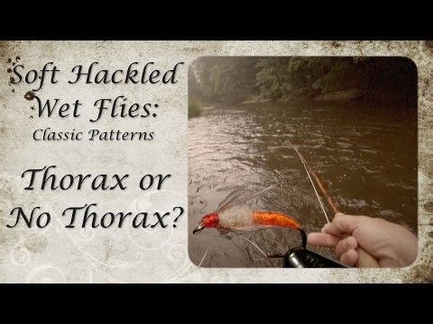 Soft Hackled Wet Flies: Thorax or No Thorax