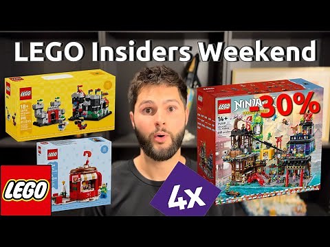 LEGO Insiders Weekend Leaked! How to Stack Every Discount