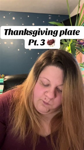 ASMR Thanksgiving Plate Crunching Sounds